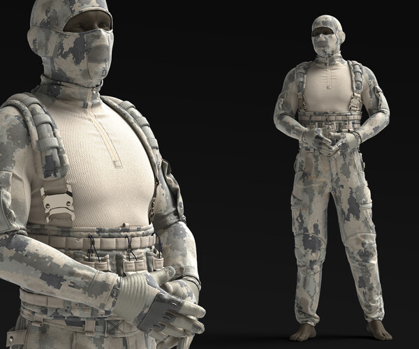 ArtStation - TACTICAL OUTFIT | Game Assets