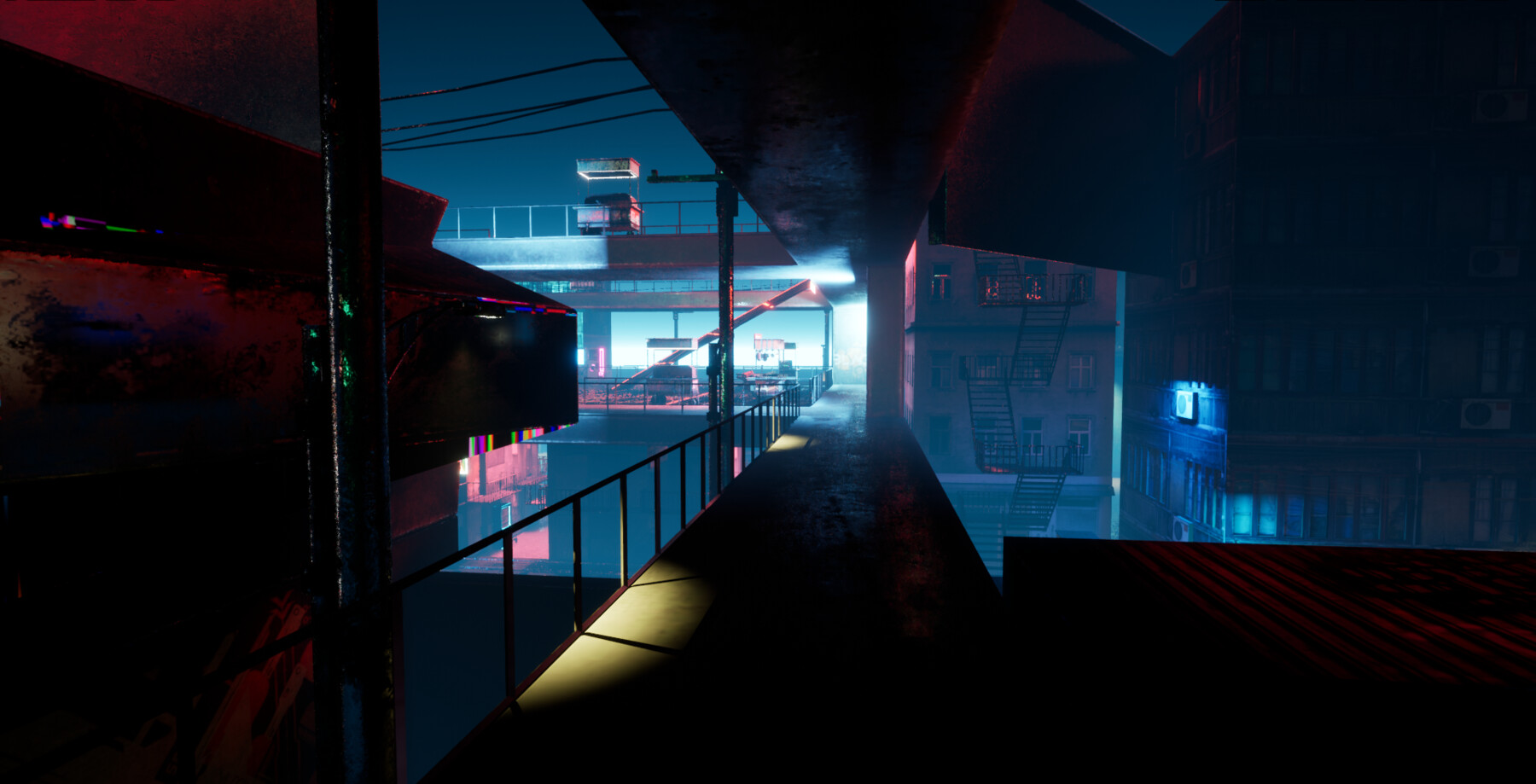 ArtStation - Cyberpunk City Scene (UE4 PACK) | Game Assets