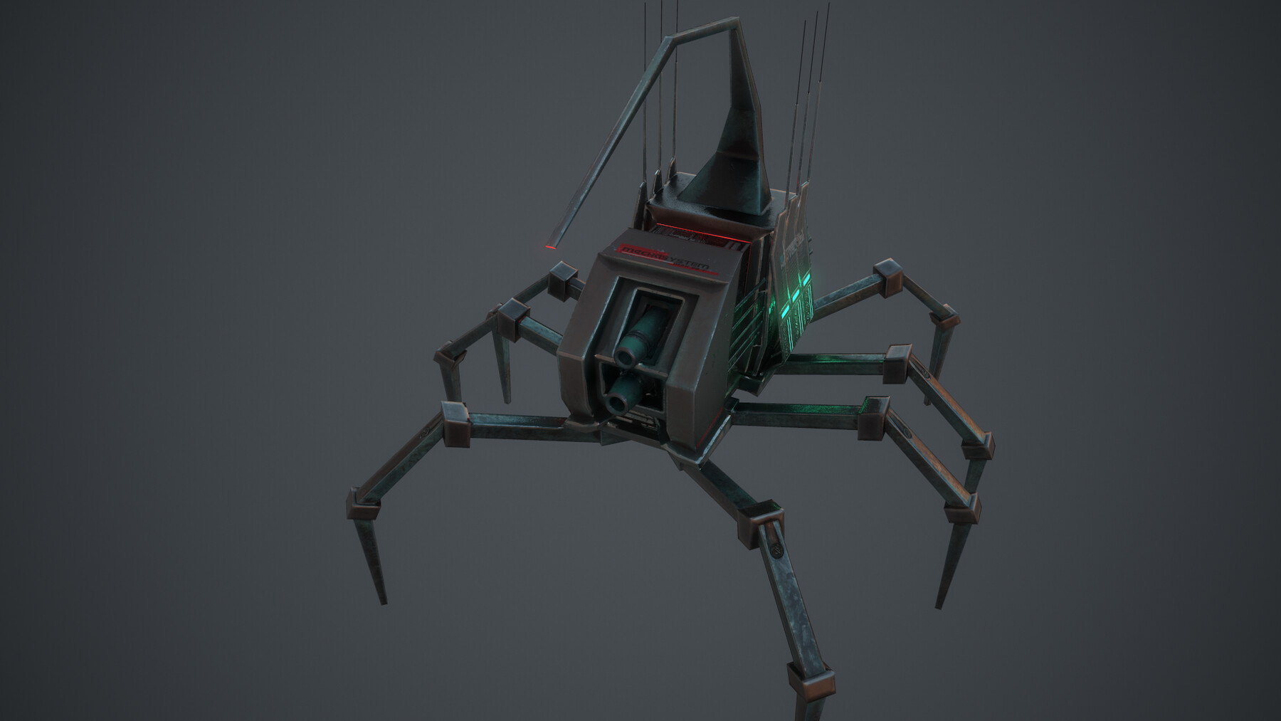 ArtStation - SPIDER-BOT | Game Assets