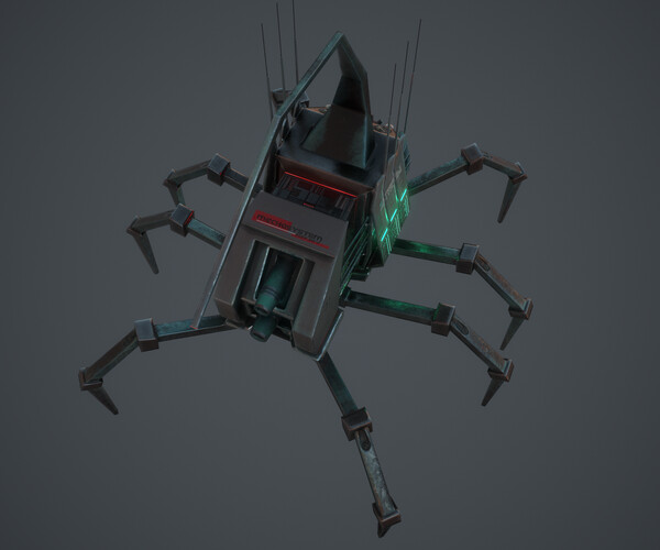 ArtStation - SPIDER-BOT | Game Assets