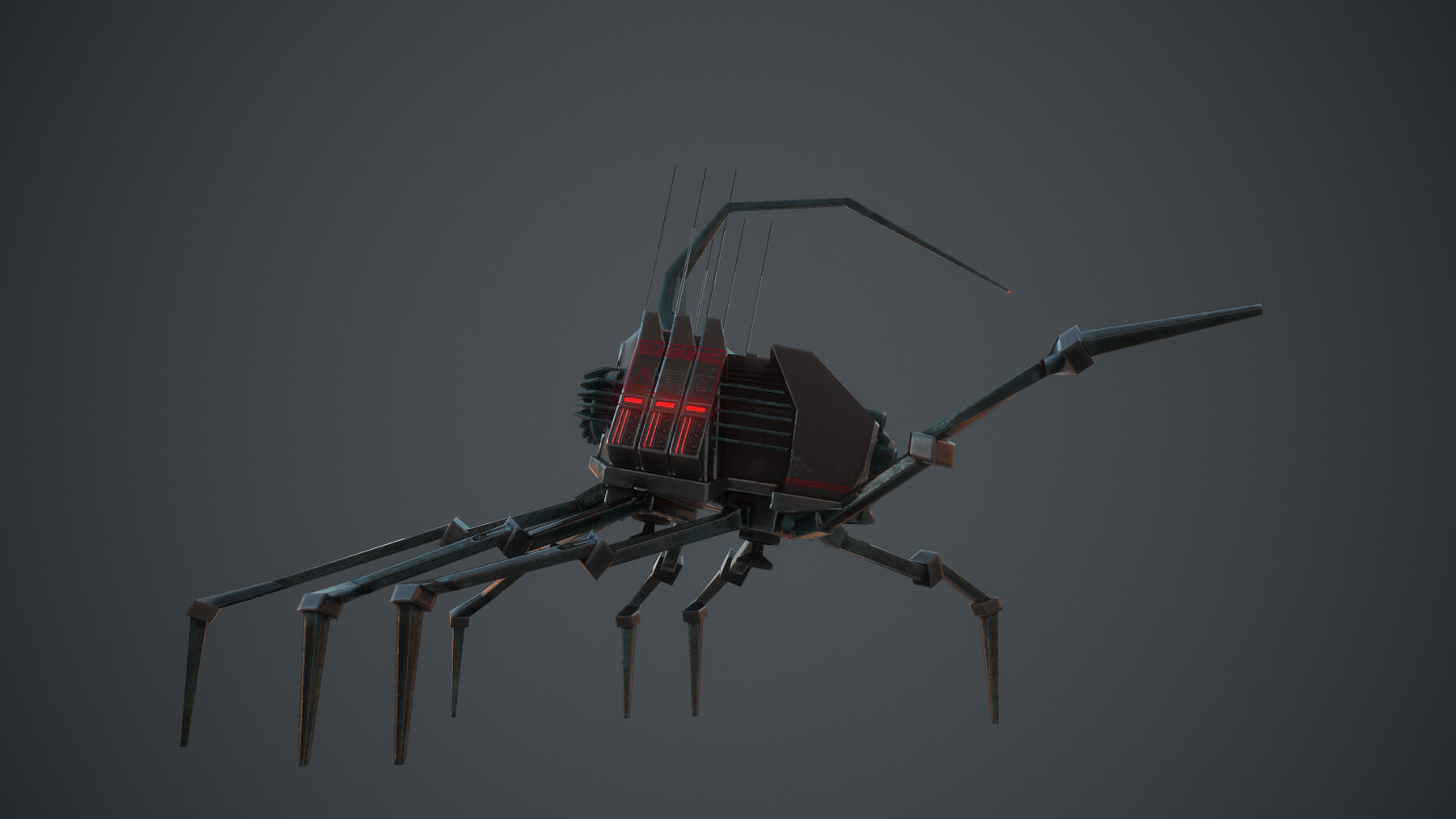 ArtStation - SPIDER-BOT | Game Assets