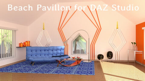 Beach Pavillon for DAZ Studio