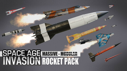 Space Age Invasion: Massive Modular Rocket Pack