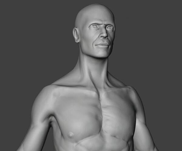 ArtStation - Male Body Sculpt | Resources