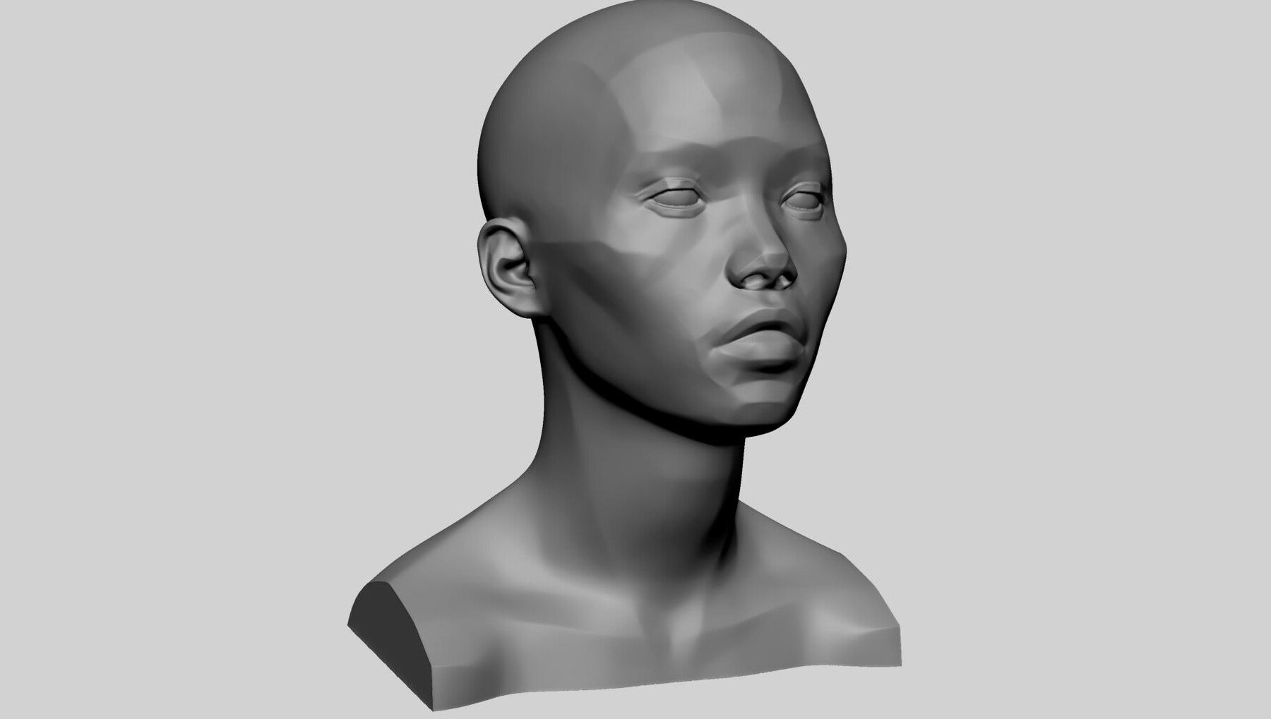 ArtStation - Female Head Planes | Resources