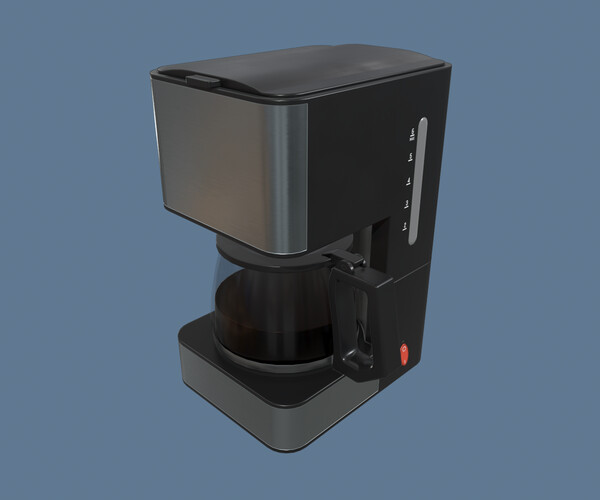ArtStation Coffee Maker Game Assets