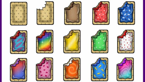 Twitch Sub Badges: Toaster Pastries