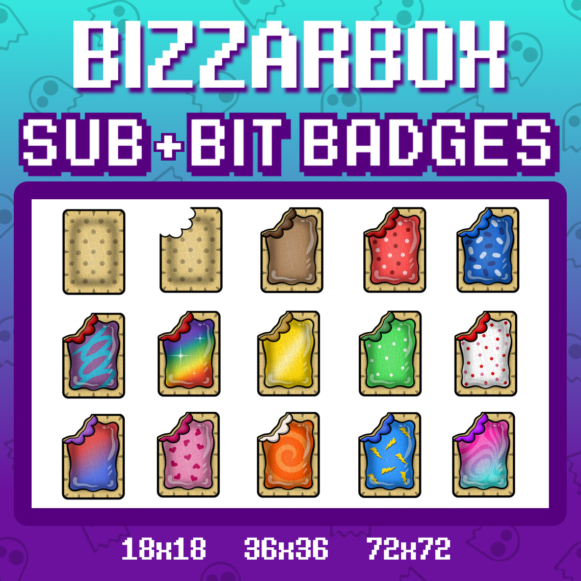 Noodle Box Badge/emote Twitch & Discord Sub Badge / Bit 