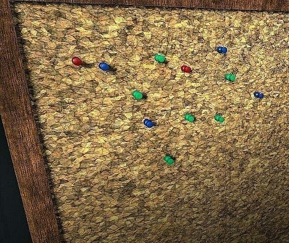 ArtStation Pin Board Game Assets