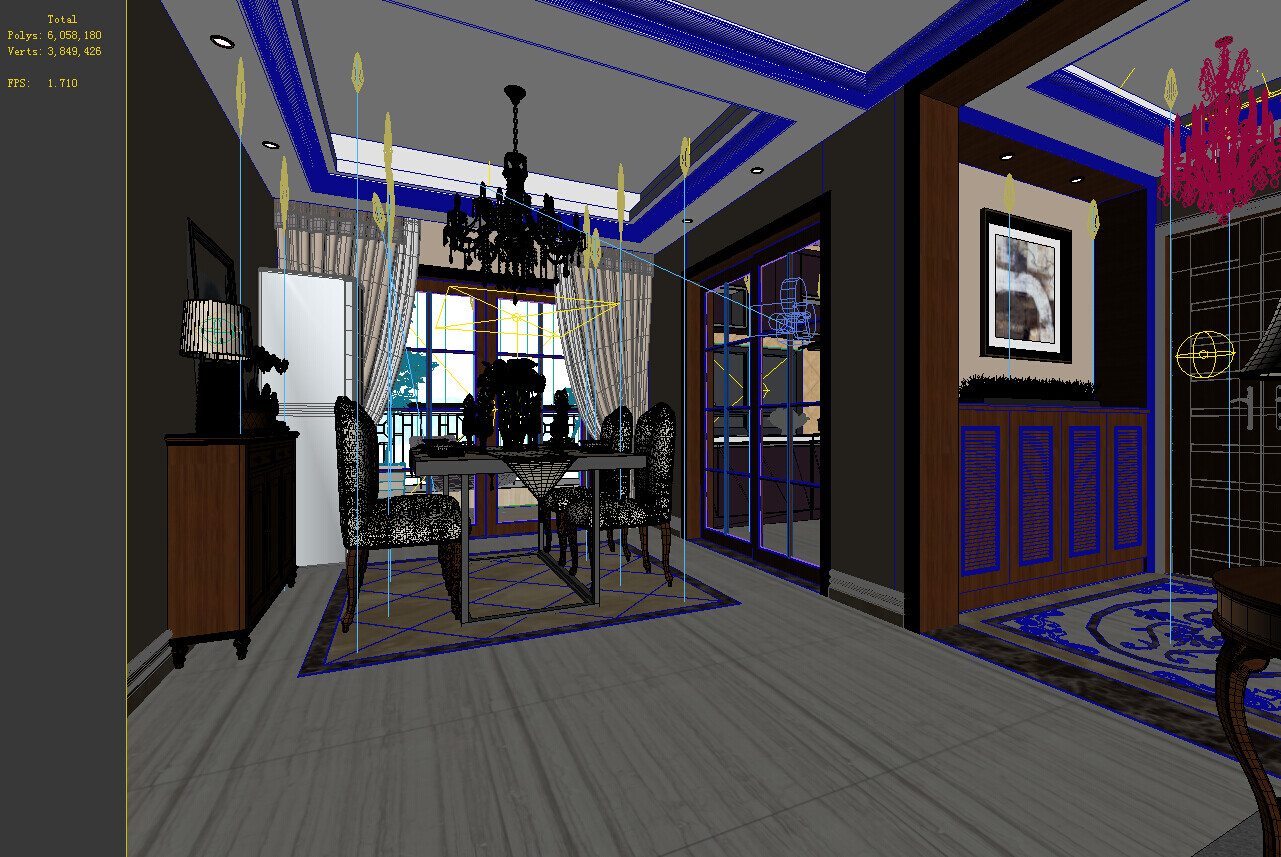 ArtStation - Stylish family living room design 17 | Resources