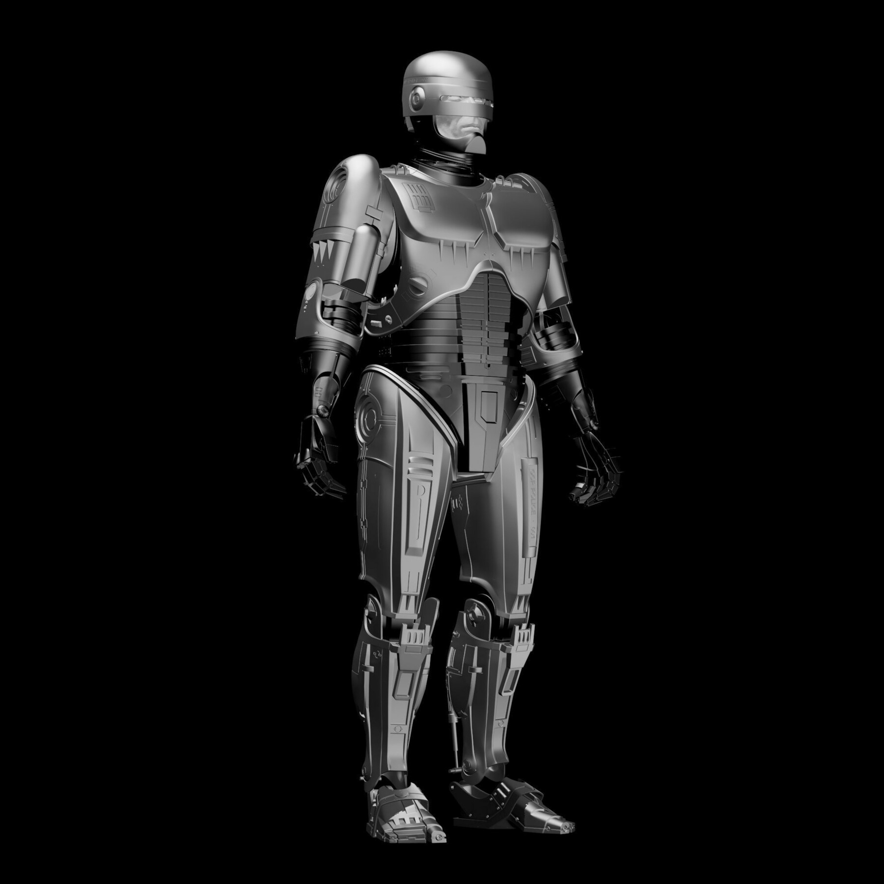 STL file Robocop 🦸・3D printing template to download・Cults