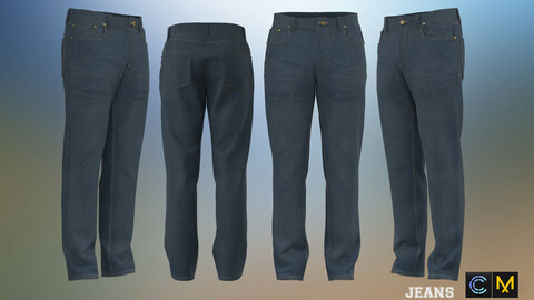 Jeans, marvelous designer,clo3d