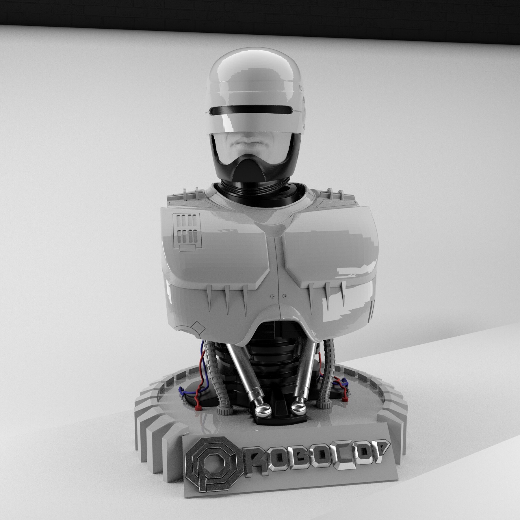 STL file Robocop 🦸・3D printing template to download・Cults