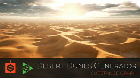 Sand Dunes Generator - Substance Designer