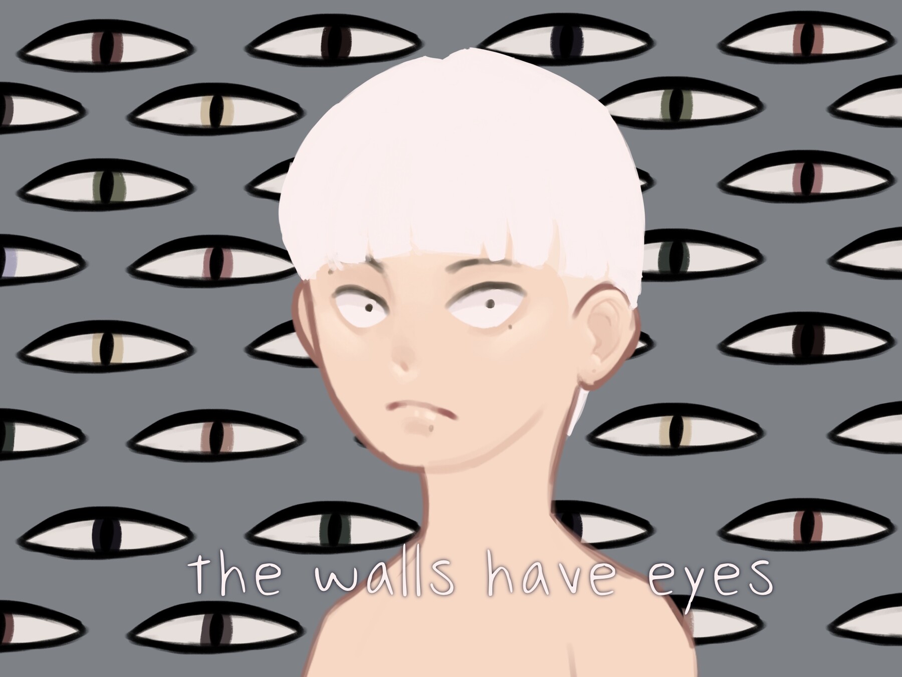 ArtStation the walls have eyes Artworks