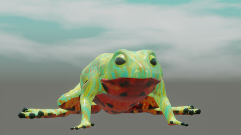toad Bombina orientalis