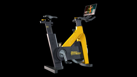 Realistic looking Exercise bike