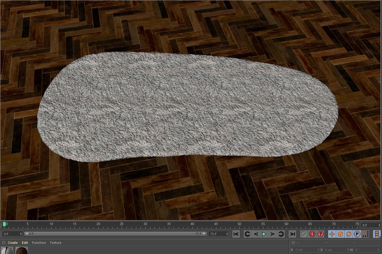 ArtStation - Fur Rug | Game Assets