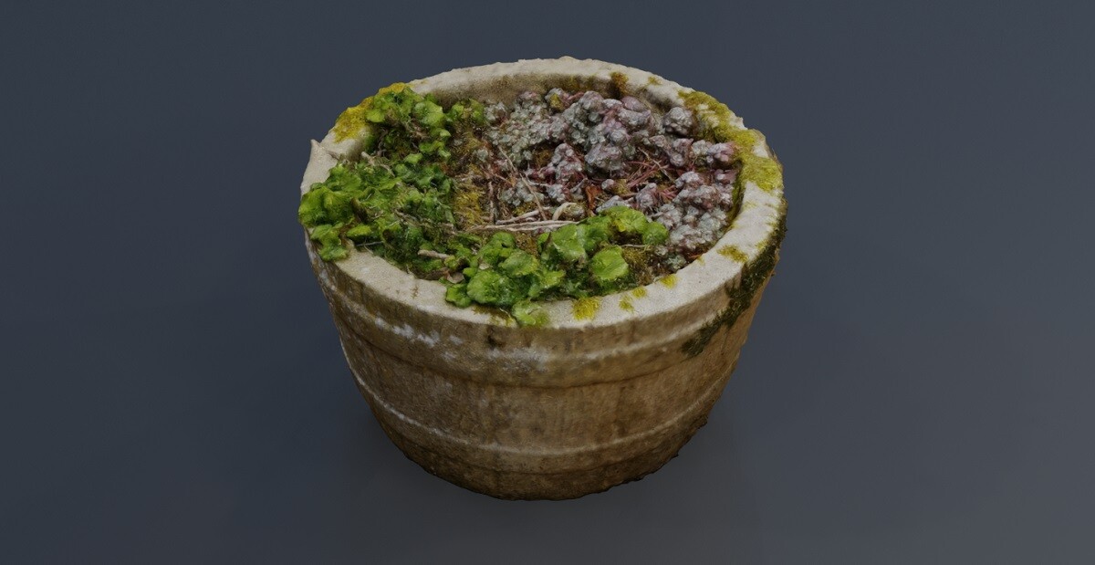 ArtStation - Plant Pot 1 | Game Assets