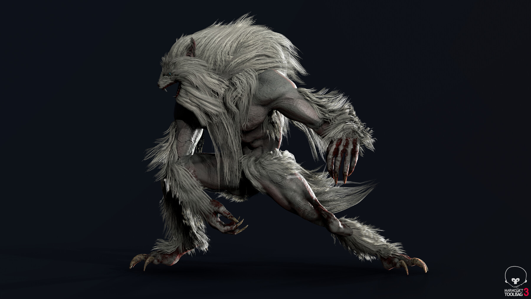 ArtStation - Wolfman - Game Ready | Game Assets