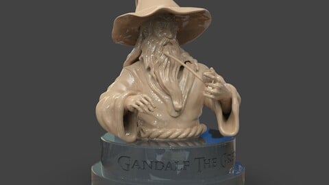 Gandalf The Grey Bust