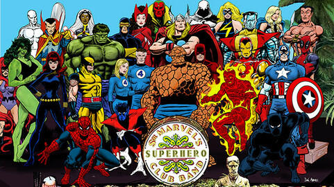 Sgt Marvels Superhero Club Band