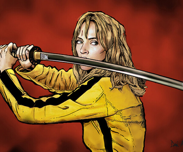 ArtStation - Kill Bill - The Bride | Artworks