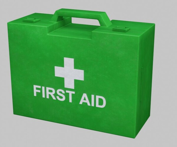 ArtStation First Aid Kit Game Assets