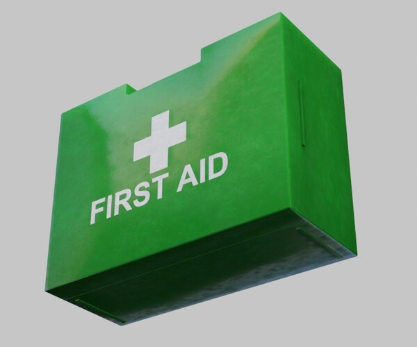 ArtStation First Aid Kit Game Assets