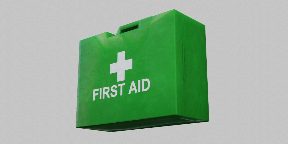 ArtStation First Aid Kit Game Assets