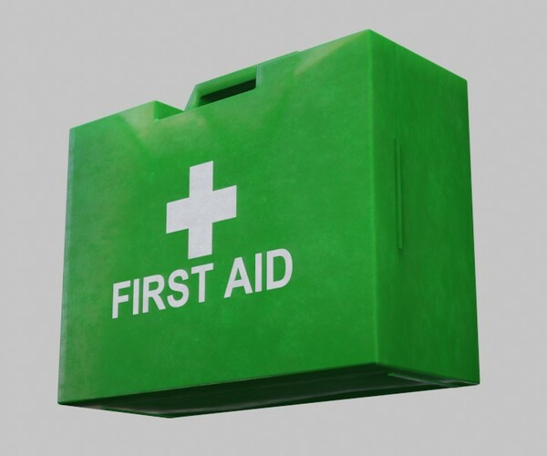 ArtStation First Aid Kit Game Assets