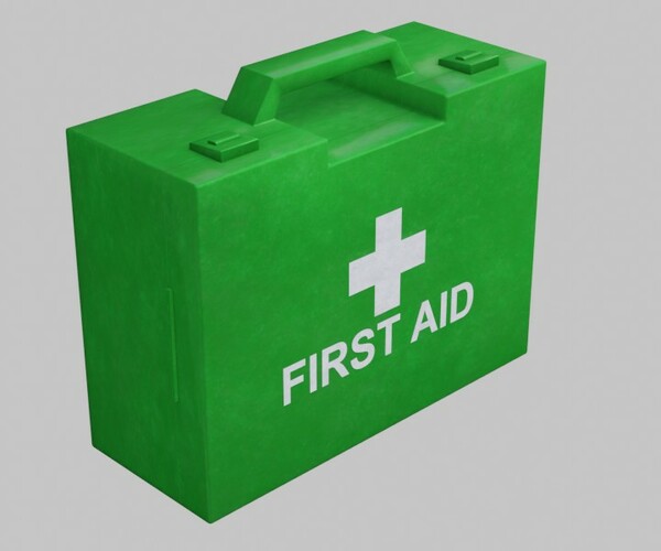 ArtStation First Aid Kit Game Assets