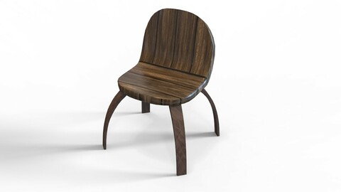 Funky Wooden Chair