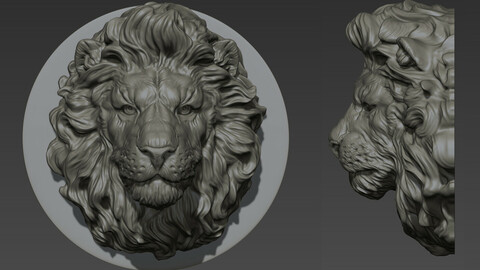 Lion head  for pendant