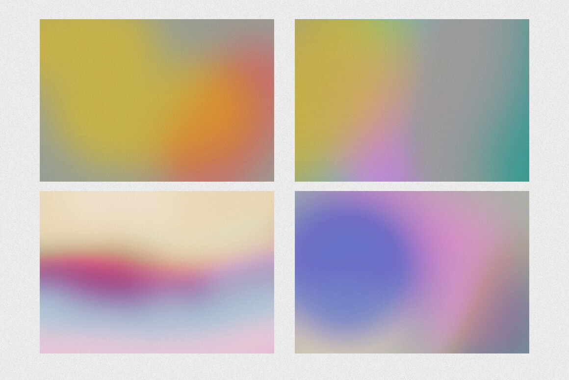 ArtStation - 12 Blurred & Grainy gradients | Artworks
