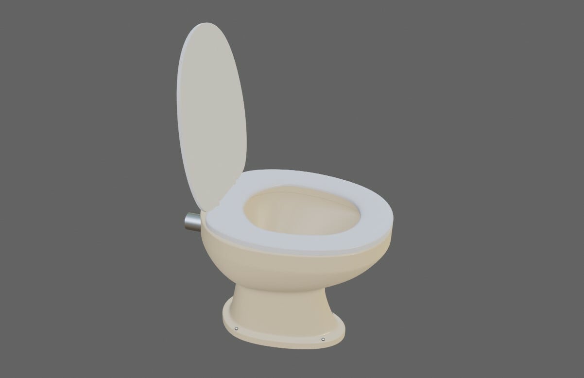 ArtStation - Toilet - Bathroom - Vaso Sanitario 3D model | Game Assets