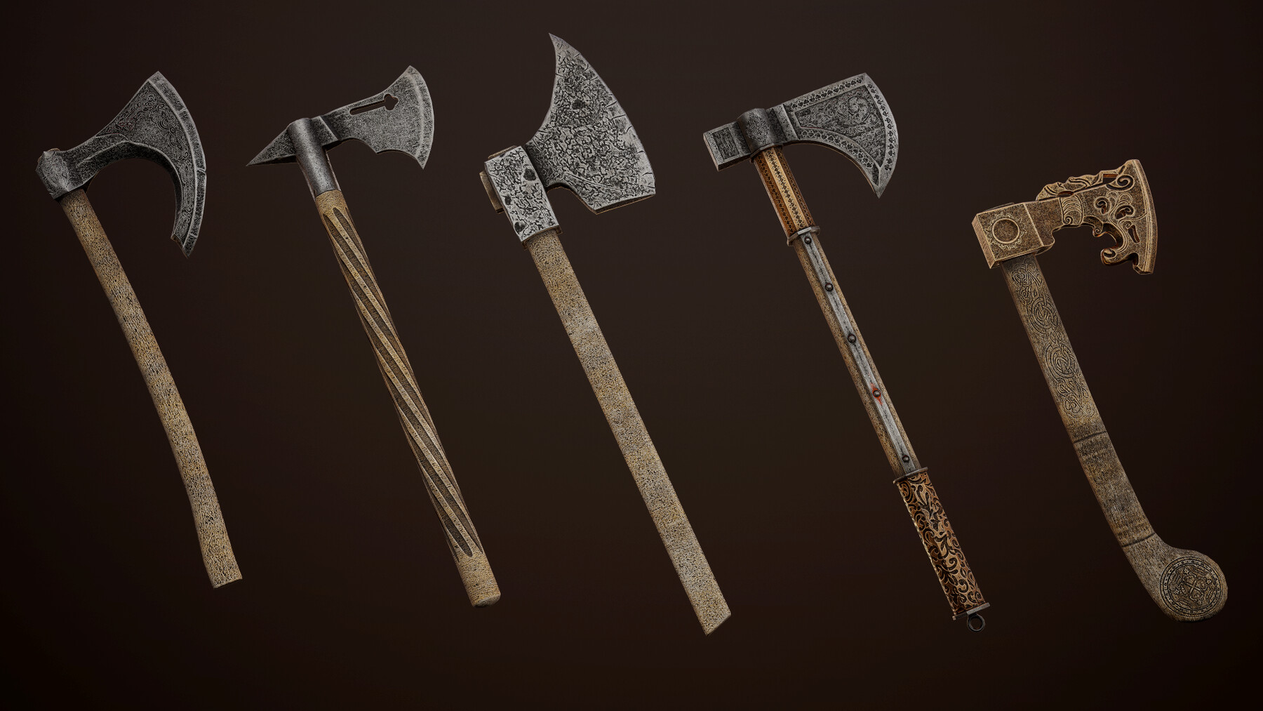 Artstation - Medieval Weapons Pack Vol.4 