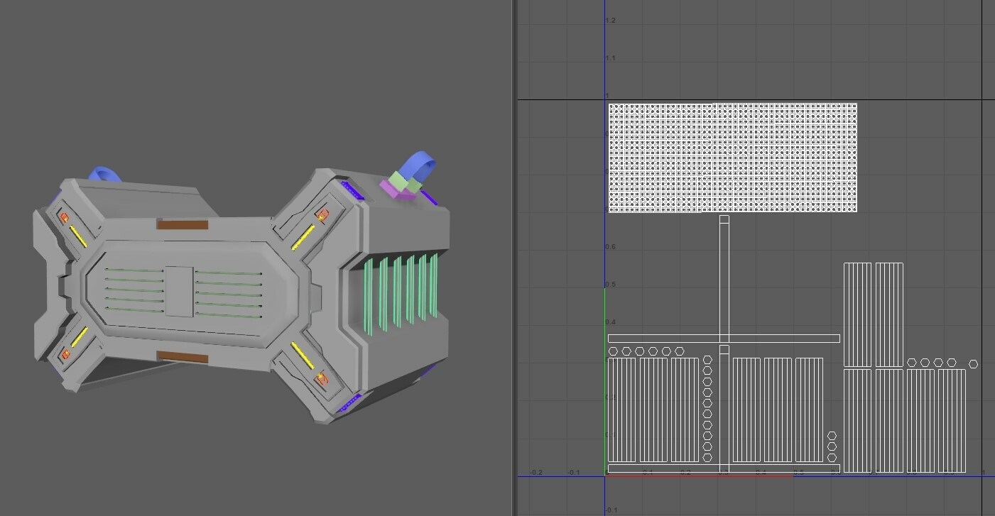 ArtStation - Sci Fi Crate 3D Model (With UVs) | Game Assets