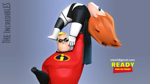 Mr Incredible vs Syndrome