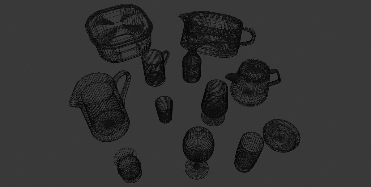 ArtStation Kitchenware Pack Game Assets