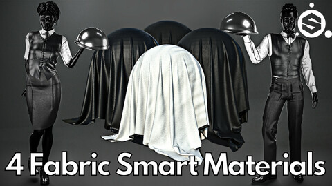 4 Fabric smart material : Restaurant waiter uniform