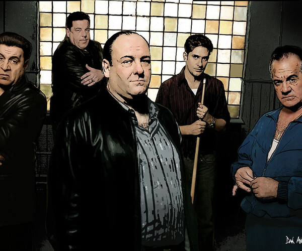 ArtStation - The Sopranos | Artworks