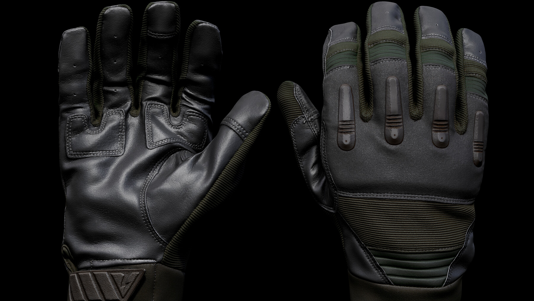 ArtStation - Tactical Gloves 040 | Game Assets