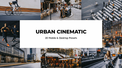 20 Urban Cinematic LUTs and Lightroom Presets