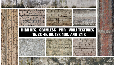 PBR Wall Textures