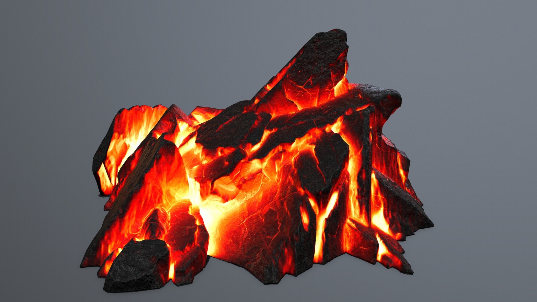 ArtStation - Lava Rock Set | Game Assets