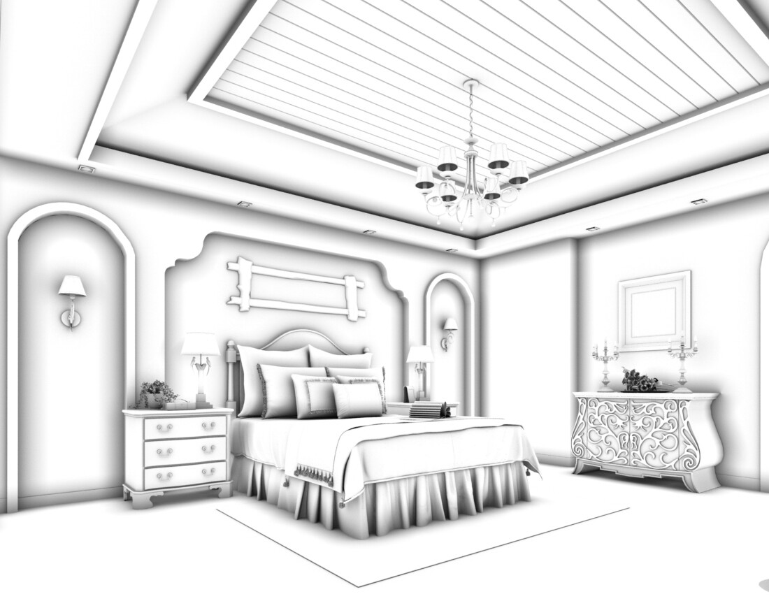 ArtStation - bedroom hotel suites designed a complete 179 | Resources