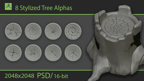 Stylized Tree Alphas