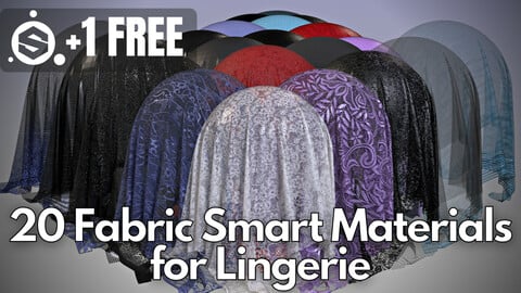 20 Fabric smart material for women's lingerie