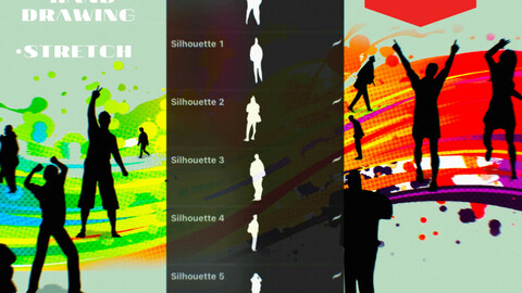 Silhouettes 2.0 for Procreate app